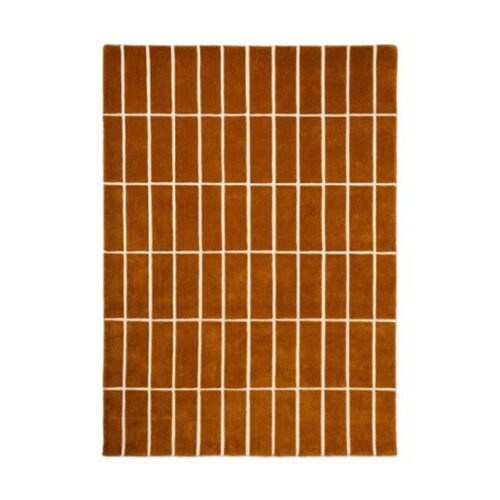 Vloerkleed Marimekko Tiliskivi - Brown, 200 x 280 cm