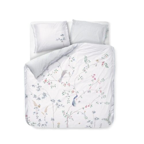 Dekbedovertrek Pip Studio Bamboo Blossom - Wit, 240 x 200/220 + 2 slopen