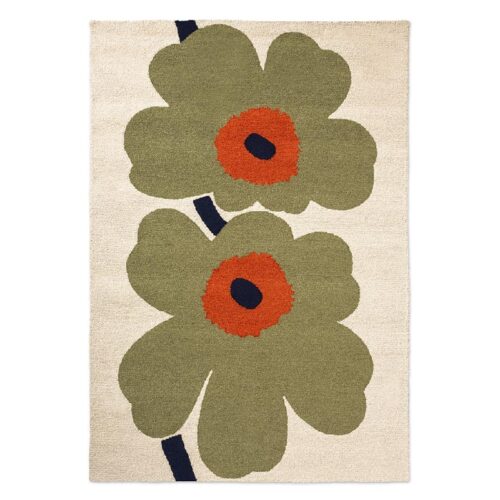 Outdoor Kleed Marimekko Unikko Anniversary - Dusty green, 160 x 230 cm