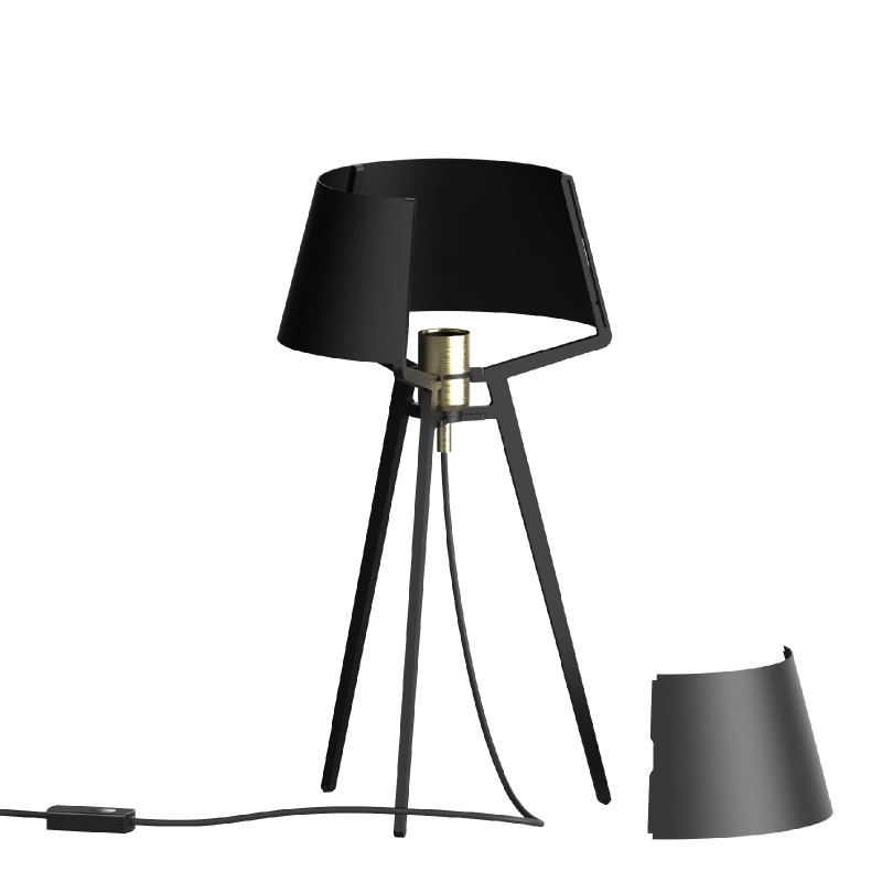 Staande lamp Tonone Bella Smokey Black showroommodel - Afbeelding 3