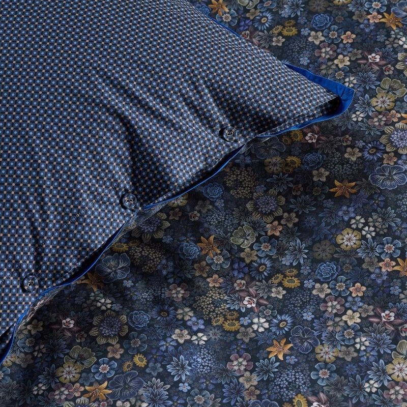Dekbedovertrek Pip Studio Tutti i Fiori Dark Blue - Afbeelding 2