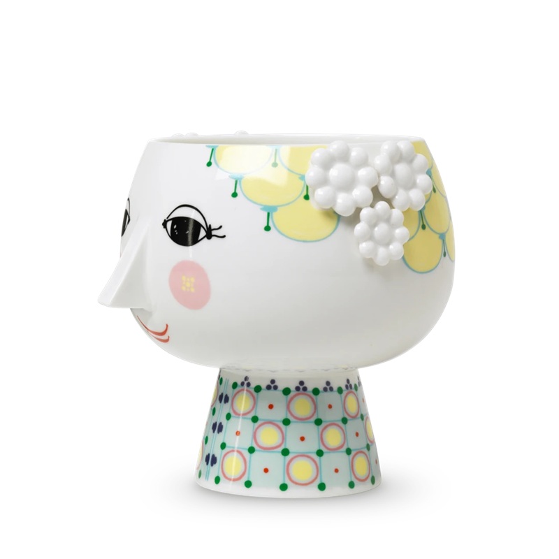 Bloempot Eva Yellow - Afbeelding 2