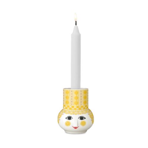 Kandelaar Olga Yellow