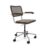 Frame chrome donker vlechtwerk en notenhout