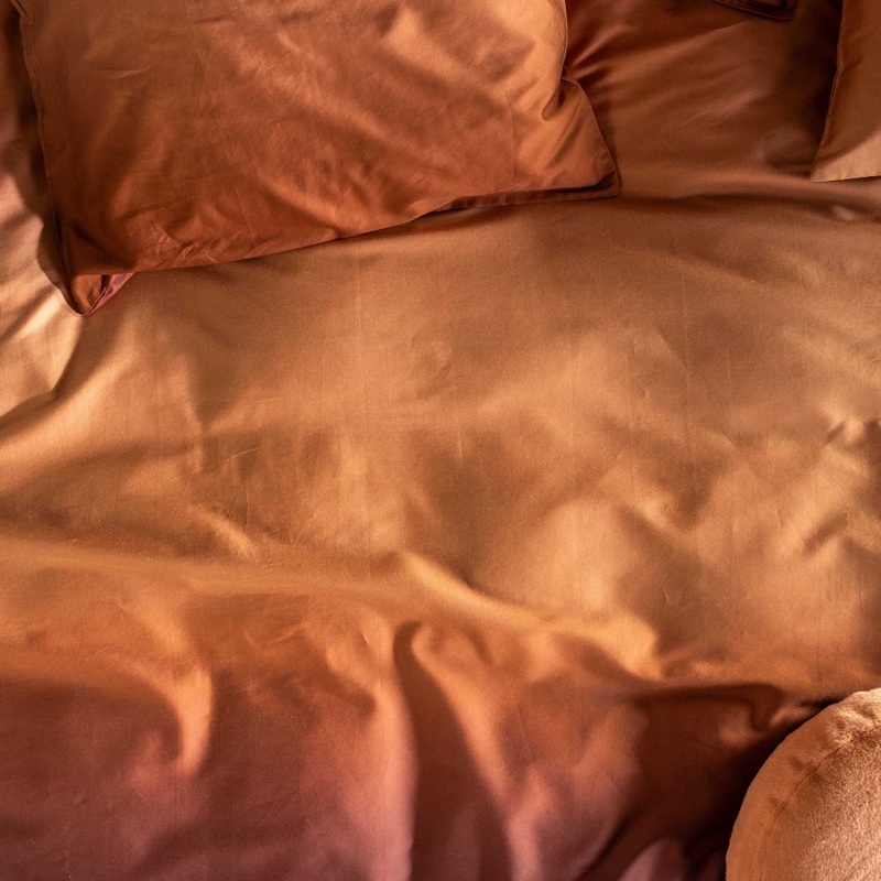 Dekbedovertrek Essenza Lunare Terracotta - Afbeelding 2