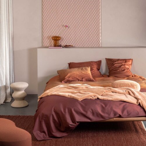 Dekbedovertrek Essenza Lunare Terracotta